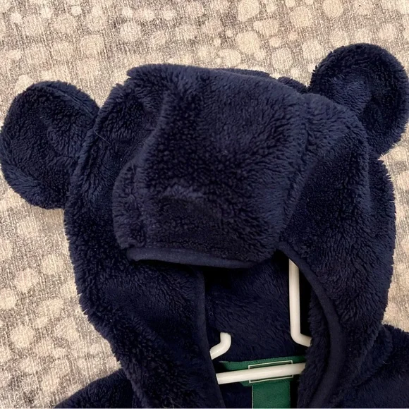 Toddlers' L.L.Bean Hi-Pile Fleece Jacket in Navy 2T